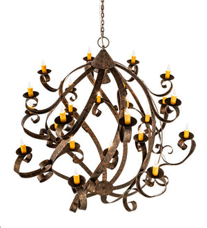 Meyda 80" Wide Caliope 25 Light Chandelier- 212146