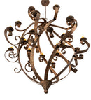 Meyda 80" Wide Caliope 25 Light Chandelier- 212146