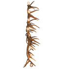 Meyda 69" Long Antlers Elk 8 Light Oblong Chandelier- 212262