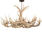 Meyda 84" Wide Antlers Elk & Mule Deer 18 Light Chandelier- 212267