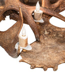 Meyda 64" Wide Antlers Moose 12 Light Chandelier- 212269