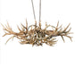 Meyda 71" Long Antlers Deer 10 Light Oblong Chandelier- 212270