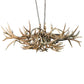 Meyda 71" Long Antlers Deer 10 Light Oblong Chandelier- 212270