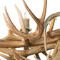 Meyda 71" Long Antlers Deer 10 Light Oblong Chandelier- 212270