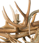 Meyda 71" Long Antlers Deer 10 Light Oblong Chandelier- 212270