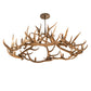 Meyda 85" Wide Antlers 12 Light Chandelier- 212271