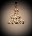 Meyda 72" Wide Antlers Elk 16 Light Chandelier- 212273