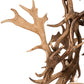 Meyda 58" Wide Antlers Fallow Deer 12 Light Chandelier- 212274