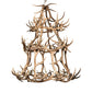 Meyda 70" Wide Antlers Elk 18 Light Chandelier- 212276