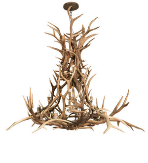 Meyda 90" Wide Antlers Elk 20 Light Chandelier- 212277