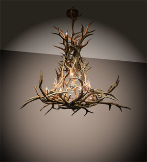 Meyda 90" Wide Antlers Elk 20 Light Chandelier- 212277
