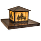 Meyda  42" Square Tamarack Pier Mount- 212322