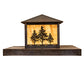 Meyda  42" Square Tamarack Pier Mount- 212322