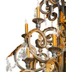 Meyda 78" Wide Serratina 32 Light Chandelier- 213272