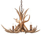 Meyda 29" Wide Antlers Mule Deer 4 Light Chandelier- 213675