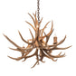 Meyda 29" Wide Antlers Mule Deer 4 Light Chandelier- 213675