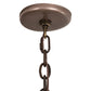 Meyda 29" Wide Antlers Mule Deer 4 Light Chandelier- 213675