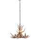 Meyda 29" Wide Antlers Mule Deer 4 Light Chandelier- 213675