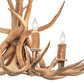 Meyda 29" Wide Antlers Mule Deer 4 Light Chandelier- 213675