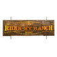 Meyda 79" Wide Ridin Hy Personalized Sign- 214361