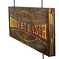 Meyda 79" Wide Ridin Hy Personalized Sign- 214361