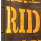 Meyda 79" Wide Ridin Hy Personalized Sign- 214361
