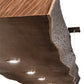 Meyda 93" Long Live Edge Walnut Oblong Pendant- 215293