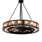Meyda  48" Wide Smythe Craftsman 16 Light Chandel-Air- 215353