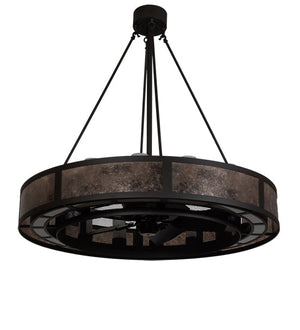 Meyda  48" Wide Smythe Craftsman 16 Light Chandel-Air- 215353