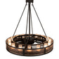 Meyda  48" Wide Smythe Craftsman 16 Light Chandel-Air- 215353