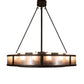 Meyda  48" Wide Smythe Craftsman 16 Light Chandel-Air- 215353