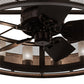 Meyda  48" Wide Smythe Craftsman 16 Light Chandel-Air- 215353