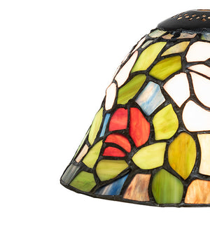 Meyda 8" Wide Tiffany Rosebush Shade '21712