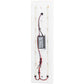 Meyda 8" Wide Quadrato Rich Umador Wall Sconce- 217647