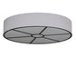 Meyda  36" Wide Cilindro Textrene Flushmount- 221522