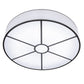 Meyda  36" Wide Cilindro Textrene Flushmount- 221522