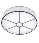 Meyda  36" Wide Cilindro Textrene Flushmount- 221522