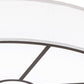 Meyda  36" Wide Cilindro Textrene Flushmount- 221522