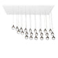 Meyda 85" Long Cascading Pendant- 221797