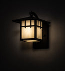 Meyda 8" Wide Seneca Double Cross Mission Wall Sconce '222192