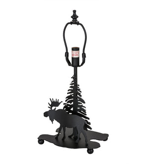 Meyda 9.5" High Lone Moose Table Base '22489