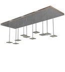 Meyda 75" Long Kossar Ceiling Fixture- 225206