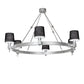 Meyda 60" Wide Luebeck 6 Light Chandelier- 229819