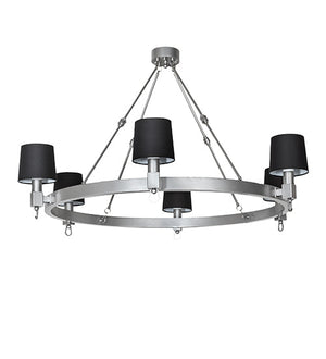 Meyda 60" Wide Luebeck 6 Light Chandelier- 229819
