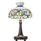 Meyda 33" High Rose Vine Table Lamp- 230475