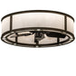 Meyda 36" Wide Smythe Craftsman Chandel-Air- 230610