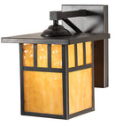Meyda 9" Wide Hyde Park Double Bar Mission Wall Sconce 231013