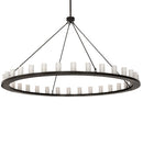 Meyda 96" Wide Loxley 32 Light Chandelier 231890