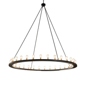 Meyda 94" Wide Loxley 32 Light Chandelier 233791