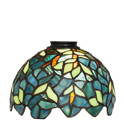 Meyda 8" Wide Nightfall Wisteria Shade- 234746